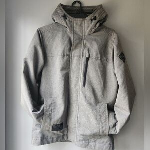 Hollister All-Weather Light Gray Jacket